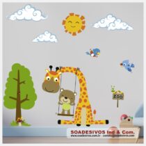 adesivo-infantil-rkt-0010-safari-girafa-urso-passaros-f