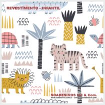 adesivos-papel-de-parede-infantil - dri-0097-safari