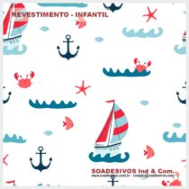 adesivos-papel-de-parede-infantil - dri-0153-barcos-navio