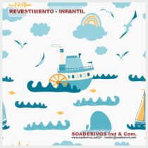 adesivos-papel-de-parede-infantil - dri-0160-barcos-navio