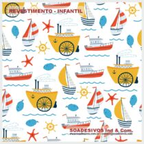 adesivos-papel-de-parede-infantil - dri-0162-barcos-navio