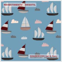 adesivos-papel-de-parede-infantil - dri-0164-barcos-navio