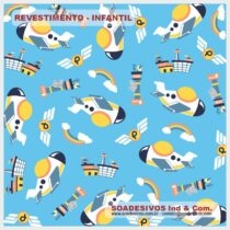 adesivos-papel-de-parede-infantil - dri-0170-avião