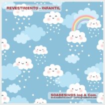 adesivos-papel-de-parede-infantil - dri-0232-nuvens-arco-iris-coração