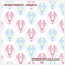 adesivos-papel-de-parede-infantil - dri-0251-balão-nuvens