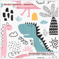 adesivos-papel-de-parede-infantil - dri-0258-dinossauros