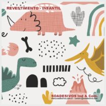 adesivos-papel-de-parede-infantil - dri-0259-dinossauros