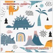 adesivos-papel-de-parede-infantil - dri-0262-dinossauros