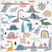 adesivos-papel-de-parede-infantil - dri-0267-dinossauros