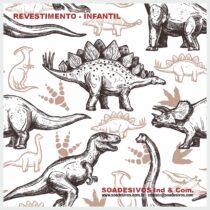 adesivos-papel-de-parede-infantil - dri-0294-dinossauros