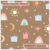 adesivos-papel-de-parede-infantil - dri-0297-arco-iris-coroa