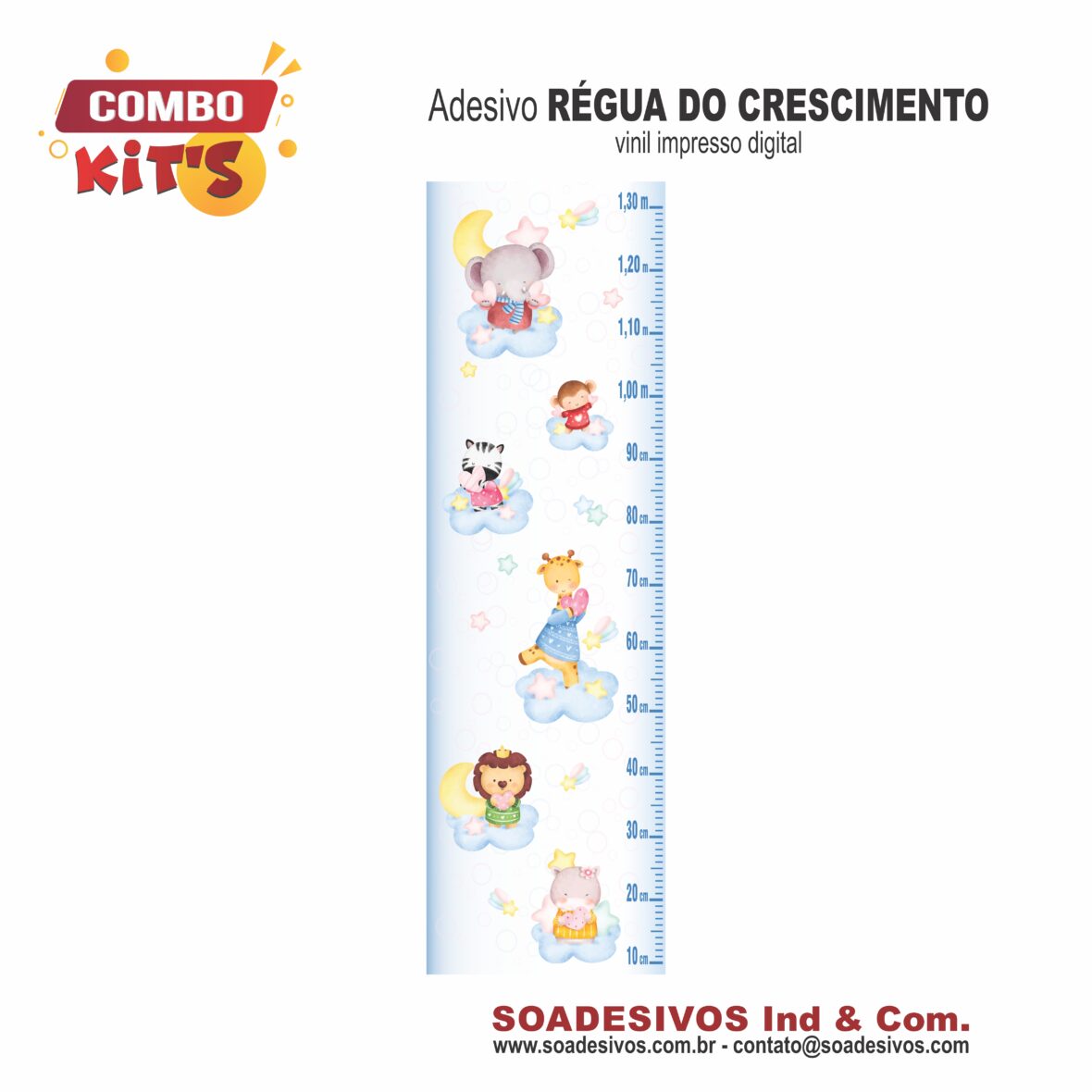 adesivo-combo-faixa-aninais-regua-do-crescimento-quadros-placa-maternidade-dca-0011 – regua