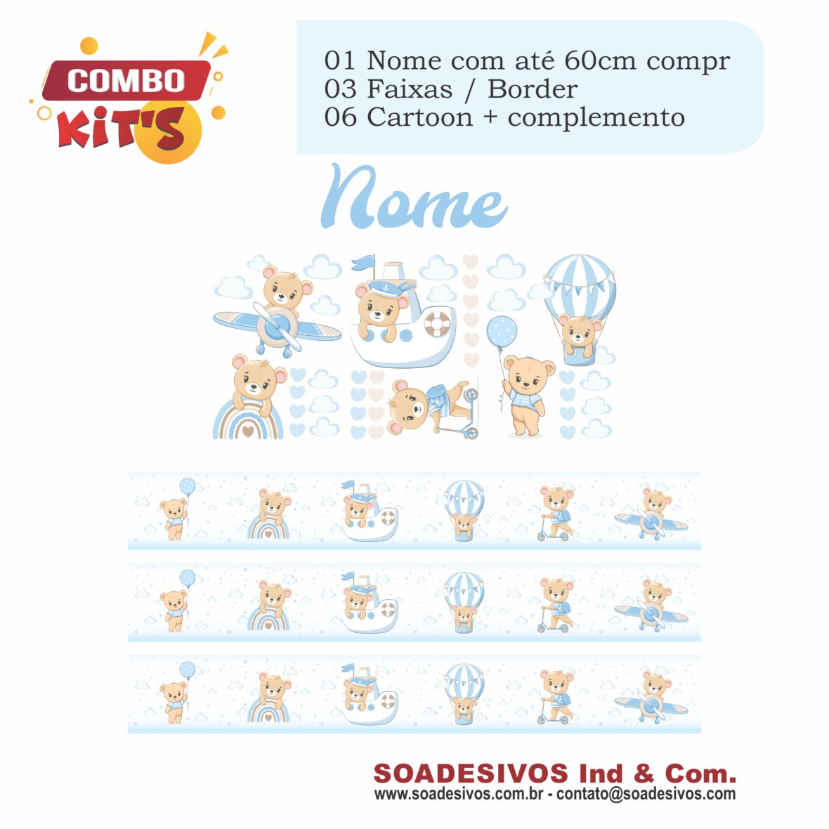 Combo – Ursinhos