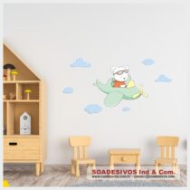 adesivo-infantil-rkt-0113-safari-avião-urso-f